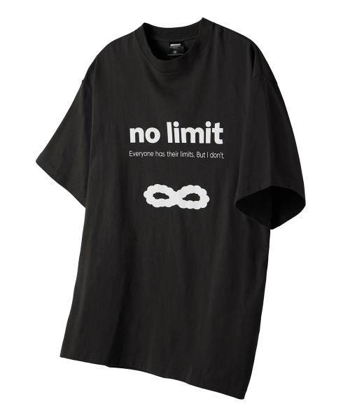 URBANAGE(アーバンエイジ)の「ノーリミット オーバー半袖_チャコール(Tシャツ/カットソー・レディース・その他・MEDIUM/LARGE)」の1枚目の写真