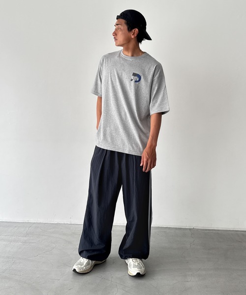 CANAL JEAN(キャナルジーン)の「choice_cnl ナイロンラインパンツ(その他パンツ・レディース・ネイビー・ONE SIZE)」の7枚目の写真