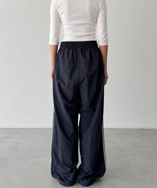 CANAL JEAN(キャナルジーン)の「choice_cnl ナイロンラインパンツ(その他パンツ・レディース・ネイビー・ONE SIZE)」の11枚目の写真