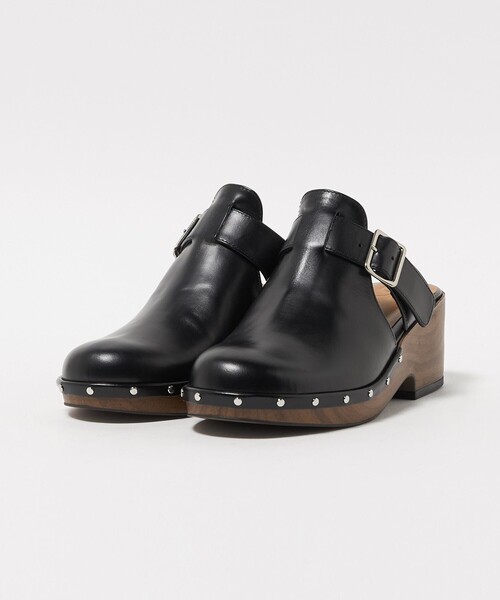 6(ロク)の「<OE>SABOT SANDALS/シューズ(その他シューズ・レディース・ブラック・37/36/39/38)」の3枚目の写真