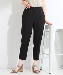 SHOO・LA・RUE | 【ひんやり／着丈が選べる/S-LL】脚のラインを拾いにくい ストレッチ スティックパンツ(その他パンツ)