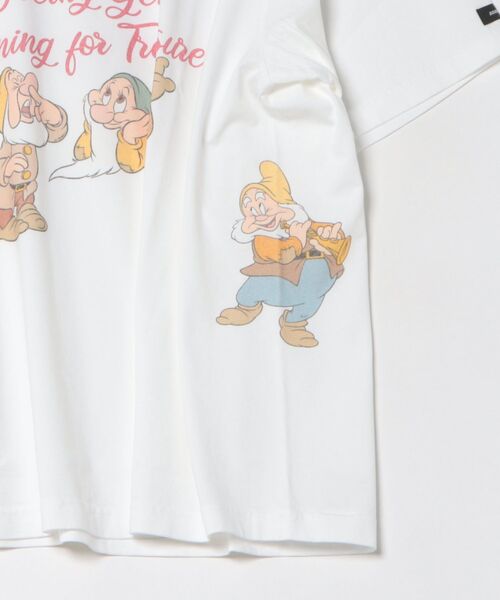 ADAM PATEK（アダムパテック）の「ADAMPATEK/アダムパテック/SnowWhite & the 7Dwarfe multi T-Shirts（Tシャツ/カットソー・レディース・ブラック/ホワイト・2/1）」の6枚目の写真