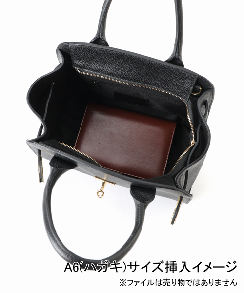 AULENTTI(オウレンティ)の「《WEB限定カラーあり》AULENTTI/オウレンティ バックル付きミニボストン(ショルダーバッグ・レディース・ブラック/ベージュ/ネイビー・FREE)」の15枚目の写真