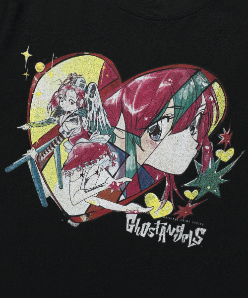 NICE GHOST CLUB(ナイスゴーストクラブ)の「GHOST ANGELS TEE_BLACK(NG2GMFT504C)(Tシャツ/カットソー・レディース・ブラック・F)」の3枚目の写真