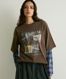PBLIM | 《UNISEX》フォトコラージュT / 刺繍デザイン / フロントプリント(Tシャツ/カットソー)