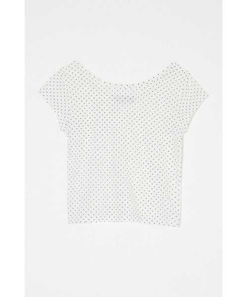 MOUSSY(マウジー)の「SHEER DOUBLE LAYERED トップス(Tシャツ/カットソー・レディース・ホワイト系その他/ブラック/レッド/ライトブルー・FREE)」の14枚目の写真