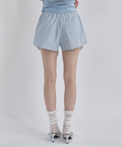 RENSE(レンセ)の「Stripe Boxer Shorts Blue(その他パンツ・レディース・その他・OS)」の2枚目の写真