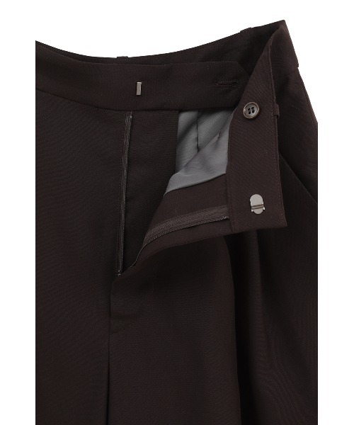 CLANE（クラネ）の「TENCEL HALF PANTS（その他パンツ・レディース・ブラウン/アイボリー・1）」の19枚目の写真