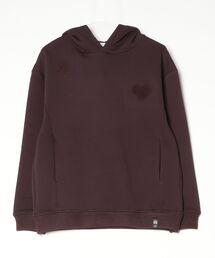 DOUBLE STANDARD CLOTHING | ハート刺繍ダンボールニットフーディ(Tシャツ/カットソー)