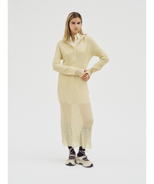 emmi（エミ）の「【ONLINE限定カラーあり】ベーシックシャツ（シャツ/ブラウス・レディース・ピンク/ブルー/イエロー/ダークネイビー/オフホワイト・F）」の7枚目の写真