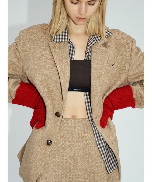 emmi（エミ）の「【ONLINE限定カラーあり】ベーシックシャツ（シャツ/ブラウス・レディース・ピンク/ブルー/イエロー/ダークネイビー/オフホワイト・F）」の15枚目の写真
