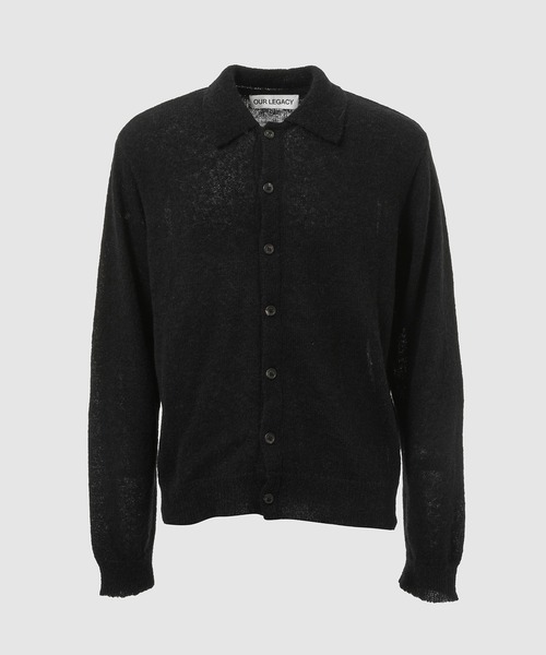 Our Legacy(アワーレガシー)の「OUR LEGACY EVENING POLO(ニット/セーター・メンズ・ブラック・44/46)」の1枚目の写真