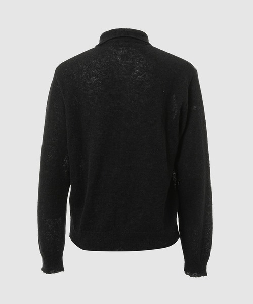 Our Legacy(アワーレガシー)の「OUR LEGACY EVENING POLO(ニット/セーター・メンズ・ブラック・44/46)」の3枚目の写真