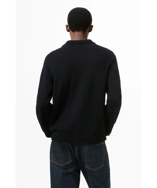 Our Legacy(アワーレガシー)の「OUR LEGACY EVENING POLO(ニット/セーター・メンズ・ブラック・44/46)」の2枚目の写真