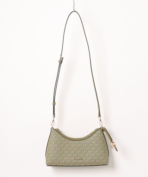 MICHAEL KORS(マイケルコース)の「SAMMY コンバーチブル クロスボディバッグ スモール - Mkシグネチャー(ショルダーバッグ・レディース・グリーン系・FREE)」の1枚目の写真