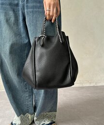 ミニショルダー付ボールチェーン2wayトートバッグ