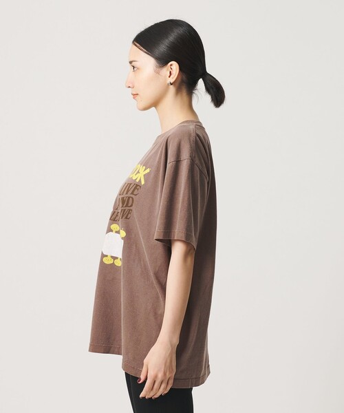 GOOD ROCK SPEED(グッドロックスピード)の「【別注】<GOOD ROCK SPEED>WOOD STOCK プリント Tシャツ(Tシャツ/カットソー・レディース・ベージュ/ブラウン系・FREE)」の9枚目の写真