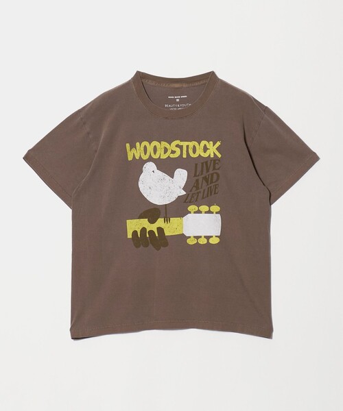 GOOD ROCK SPEED(グッドロックスピード)の「【別注】<GOOD ROCK SPEED>WOOD STOCK プリント Tシャツ(Tシャツ/カットソー・レディース・ベージュ/ブラウン系・FREE)」の11枚目の写真
