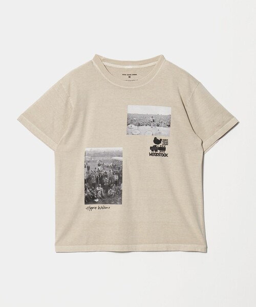 GOOD ROCK SPEED(グッドロックスピード)の「【別注】<GOOD ROCK SPEED>WOOD STOCK プリント Tシャツ(Tシャツ/カットソー・レディース・ベージュ/ブラウン系・FREE)」の17枚目の写真
