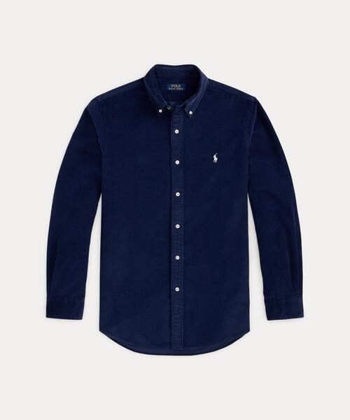 POLO RALPH LAUREN(ポロ ラルフ ローレン)の「クラシック フィット コーデュロイ シャツ(シャツ/ブラウス・メンズ・ネイビー系1・XS/XL/S/M/L)」の9枚目の写真