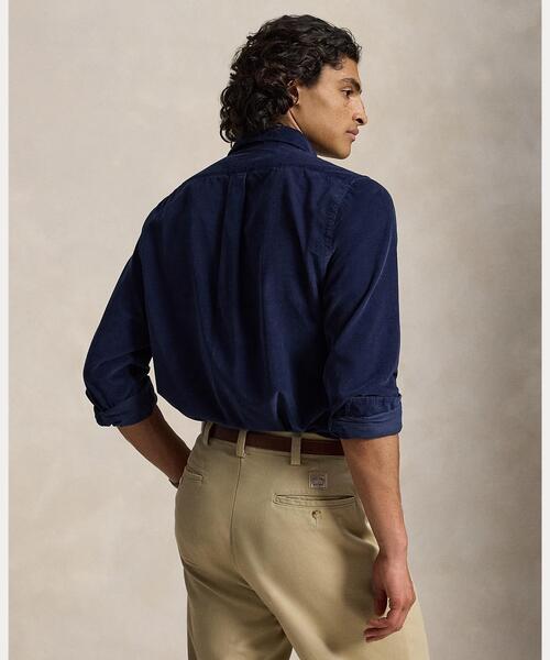 POLO RALPH LAUREN(ポロ ラルフ ローレン)の「クラシック フィット コーデュロイ シャツ(シャツ/ブラウス・メンズ・ネイビー系1・XS/XL/S/M/L)」の7枚目の写真