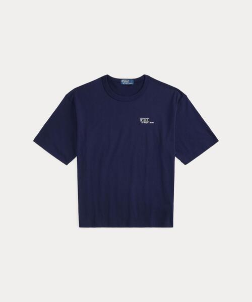 POLO RALPH LAUREN(ポロ ラルフ ローレン)の「リラックス フィット ロゴ ジャージー Tシャツ(Tシャツ/カットソー・メンズ・ネイビー系1・L/M/S/XL/XS)」の5枚目の写真