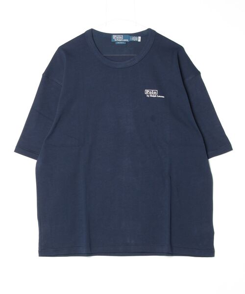 POLO RALPH LAUREN(ポロ ラルフ ローレン)の「リラックス フィット ロゴ ジャージー Tシャツ(Tシャツ/カットソー・メンズ・ネイビー系1・L/M/S/XL/XS)」の3枚目の写真