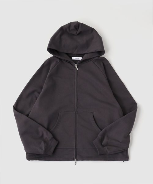 WISM(ウィズム)の「WISM ORIGINAL PRODUCT ZIP HOODIE(パーカー・メンズ・チャコールグレー・LARGE/MEDIUM)」の1枚目の写真