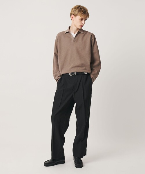 BEAUTY&YOUTH UNITED ARROWS(ビューティーアンドユースユナイテッドアローズ)の「メランジ ミラノ スキッパー ニット ウォッシャブル(ニット/セーター・メンズ・ダークグレー/モカ/ライトグレー・S/XL/L/M)」の18枚目の写真