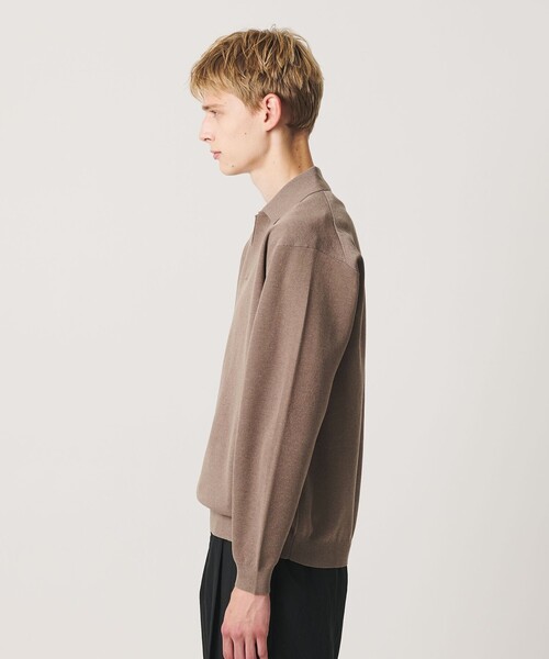BEAUTY&YOUTH UNITED ARROWS(ビューティーアンドユースユナイテッドアローズ)の「メランジ ミラノ スキッパー ニット ウォッシャブル(ニット/セーター・メンズ・ダークグレー/モカ/ライトグレー・S/XL/L/M)」の11枚目の写真