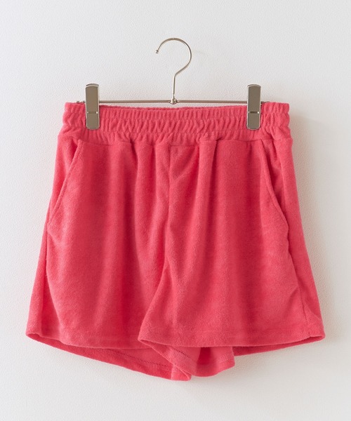 Chick(チック)の「Terry Cloth Easy Shorts / タオル地 イージーショートパンツ ガーリー 韓国 ハーフパンツ ショーツ レディース 2026年 夏 夏服(その他パンツ・レディース・ネイビー/グリーン/ピンク/ブラウン・FREE)」の4枚目の写真