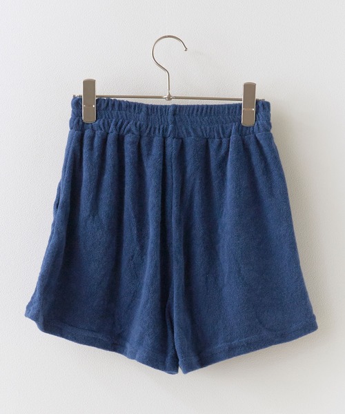 Chick(チック)の「Terry Cloth Easy Shorts / タオル地 イージーショートパンツ ガーリー 韓国 ハーフパンツ ショーツ レディース 2026年 夏 夏服(その他パンツ・レディース・ネイビー/グリーン/ピンク/ブラウン・FREE)」の5枚目の写真