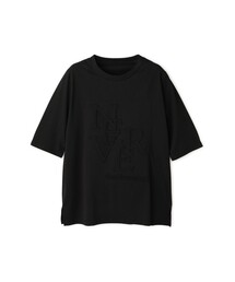 ロゴエンボスTシャツ