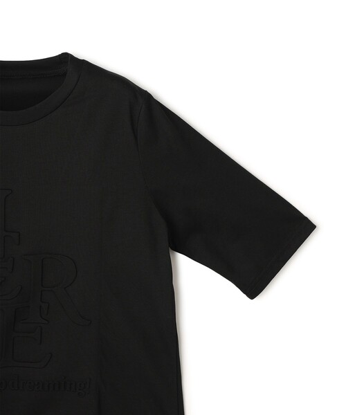 Jayro(ジャイロ)の「ロゴエンボスTシャツ(Tシャツ/カットソー・レディース・ブラック/ホワイト・FREE)」の8枚目の写真
