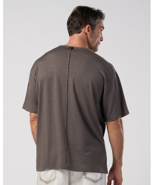 wjk(ダヴルジェイケイ)の「super100's wool jersey S/S(Tシャツ/カットソー・メンズ・ブラック/チャコールグレー/ロイヤルブルー・X-LARGE/SMALL/LARGE/MEDIUM)」の8枚目の写真