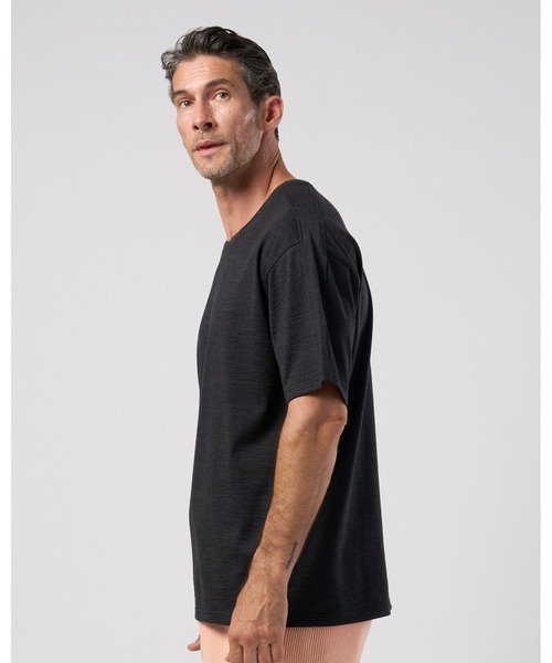 wjk(ダヴルジェイケイ)の「super100's wool jersey S/S(Tシャツ/カットソー・メンズ・ブラック/チャコールグレー/ロイヤルブルー・X-LARGE/SMALL/LARGE/MEDIUM)」の15枚目の写真