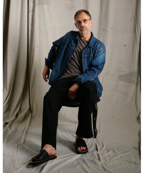 wjk(ダヴルジェイケイ)の「super100's wool jersey S/S(Tシャツ/カットソー・メンズ・ブラック/チャコールグレー/ロイヤルブルー・X-LARGE/SMALL/LARGE/MEDIUM)」の19枚目の写真