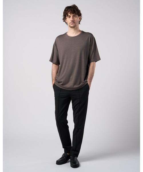 wjk(ダヴルジェイケイ)の「super100's wool jersey S/S(Tシャツ/カットソー・メンズ・ブラック/チャコールグレー/ロイヤルブルー・X-LARGE/SMALL/LARGE/MEDIUM)」の20枚目の写真