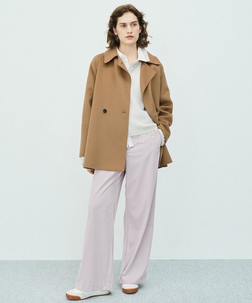 UNFILO(アンフィーロ)の「ストレッチコーデュロイ ワイドパンツ(その他パンツ・レディース・グレー系/ベージュ系/ネイビー系/ピンク系・MEDIUM/SMALL/LARGE)」の18枚目の写真