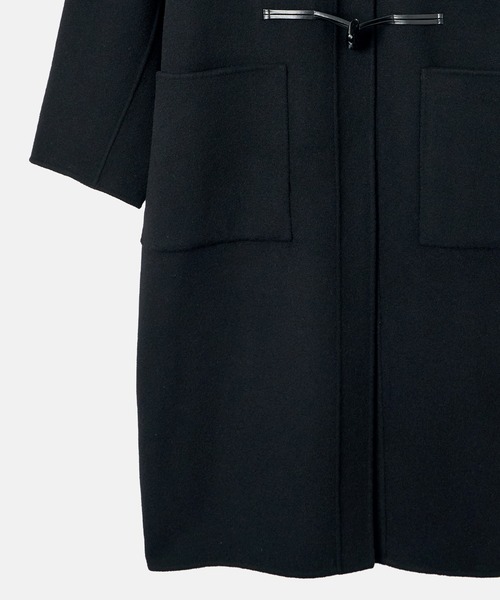 LE CIEL BLEU(ルシェルブルー)の「ダブルフェイスダッフルコート / Double-Face Duffle Coat(その他アウター・レディース・キャメル/ブルー/ブラック・36/34)」の10枚目の写真