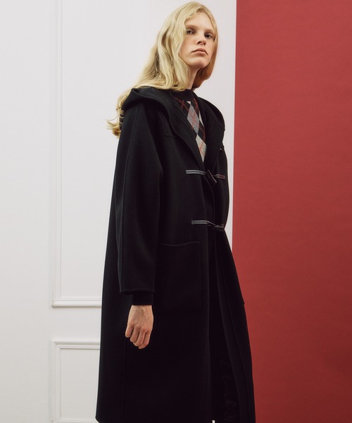 LE CIEL BLEU(ルシェルブルー)の「ダブルフェイスダッフルコート / Double-Face Duffle Coat(その他アウター・レディース・キャメル/ブルー/ブラック・36/34)」の7枚目の写真