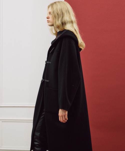 LE CIEL BLEU(ルシェルブルー)の「ダブルフェイスダッフルコート / Double-Face Duffle Coat(その他アウター・レディース・キャメル/ブルー/ブラック・36/34)」の5枚目の写真