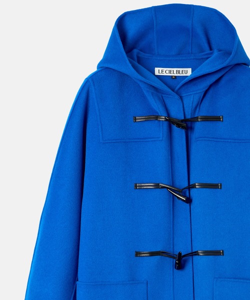 LE CIEL BLEU(ルシェルブルー)の「ダブルフェイスダッフルコート / Double-Face Duffle Coat(その他アウター・レディース・キャメル/ブルー/ブラック・36/34)」の15枚目の写真