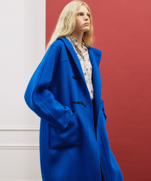 LE CIEL BLEU(ルシェルブルー)の「ダブルフェイスダッフルコート / Double-Face Duffle Coat(その他アウター・レディース・キャメル/ブルー/ブラック・36/34)」の13枚目の写真