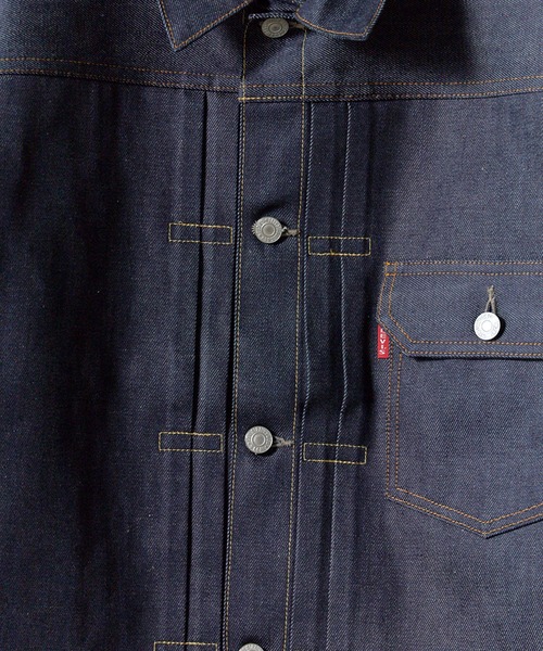 LEVI'S VINTAGE CLOTHING(リーバイスビンテージクロージング)の「LEVI'S/リーバイス 1936 TYPE1 1936年モデル 506XX デニムジャケット 復刻 ビンテージ ヴィンテージ メンズ レディース 2026年 秋 秋服 冬 冬服(デニムジャケット・メンズ・ブルー・L/XL/XXL)」の10枚目の写真