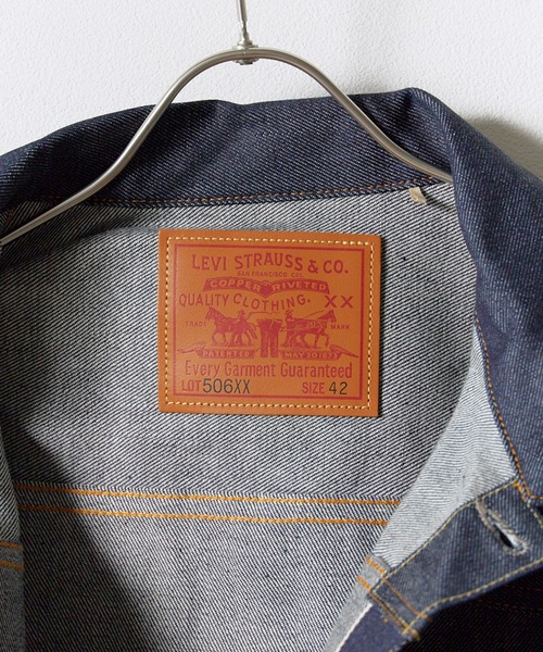 LEVI'S VINTAGE CLOTHING(リーバイスビンテージクロージング)の「LEVI'S/リーバイス 1936 TYPE1 1936年モデル 506XX デニムジャケット 復刻 ビンテージ ヴィンテージ メンズ レディース 2026年 秋 秋服 冬 冬服(デニムジャケット・メンズ・ブルー・L/XL/XXL)」の11枚目の写真