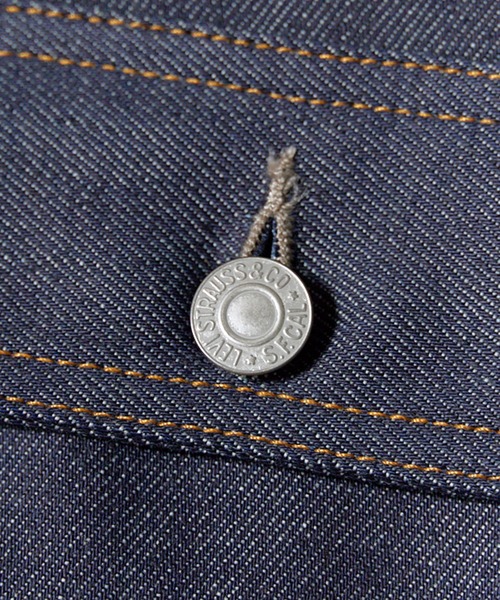 LEVI'S VINTAGE CLOTHING(リーバイスビンテージクロージング)の「LEVI'S/リーバイス 1936 TYPE1 1936年モデル 506XX デニムジャケット 復刻 ビンテージ ヴィンテージ メンズ レディース 2026年 秋 秋服 冬 冬服(デニムジャケット・メンズ・ブルー・L/XL/XXL)」の4枚目の写真