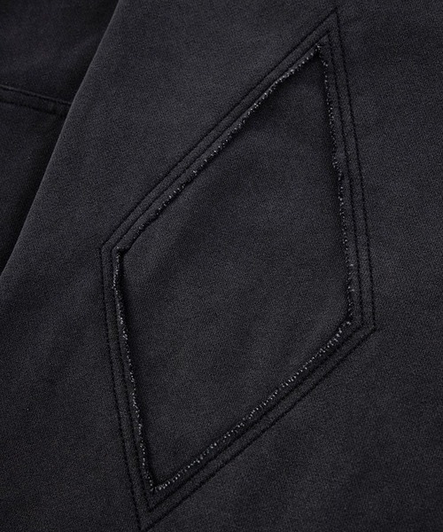 SUPPLIER(サプライヤー)の「SUPPLIER/サプライヤー Fleur Leather Patch Zip Hoodie フーディー パーカー(パーカー・メンズ・ブラック・XL)」の6枚目の写真
