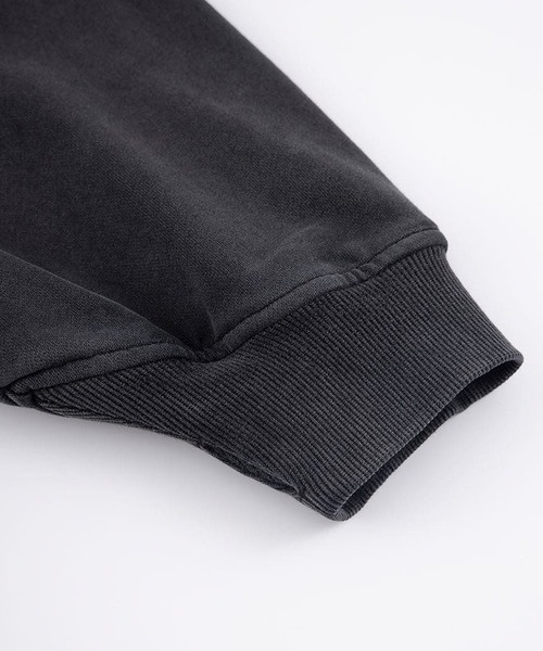 SUPPLIER(サプライヤー)の「SUPPLIER/サプライヤー Fleur Leather Patch Zip Hoodie フーディー パーカー(パーカー・メンズ・ブラック・XL)」の10枚目の写真