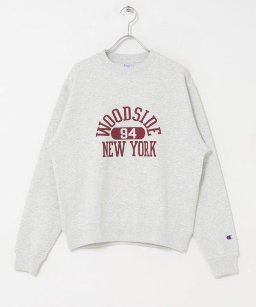 Champion（チャンピオン）の「『別注』Champion×DOORS　SWEAT CREWNECK PULLOVER（スウェット・レディース・ネイビー/グレー/アイボリー/ダークグレー・ONE）」の15枚目の写真